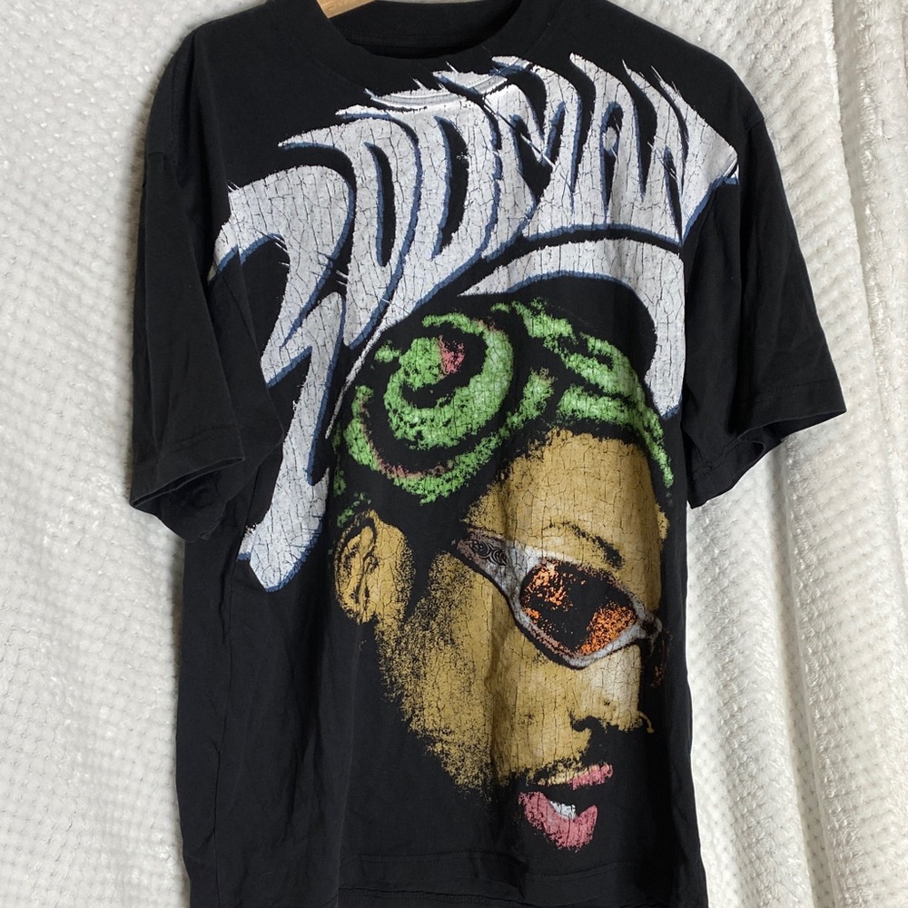 Rodman Apparel Black Graphic T Shirt